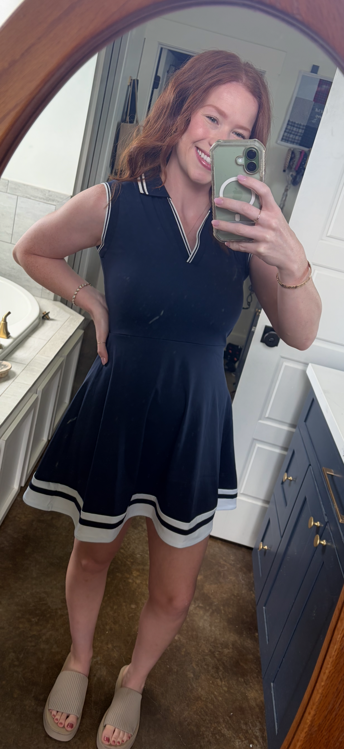 Navy Athletic Dress