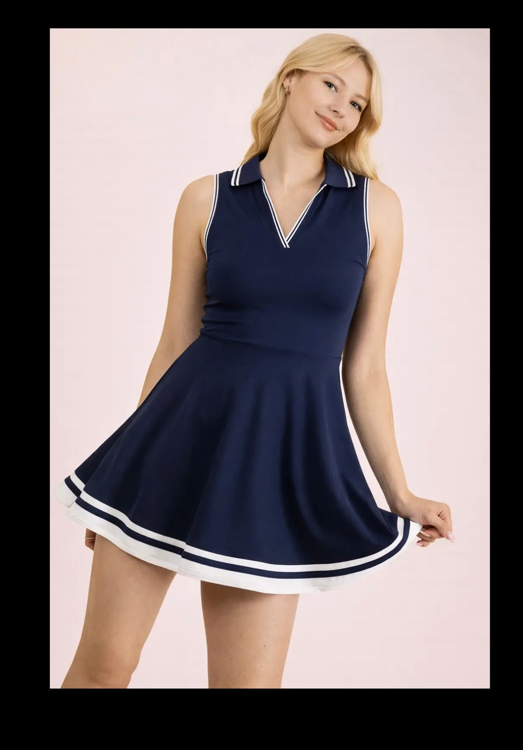 Navy Athletic Dress
