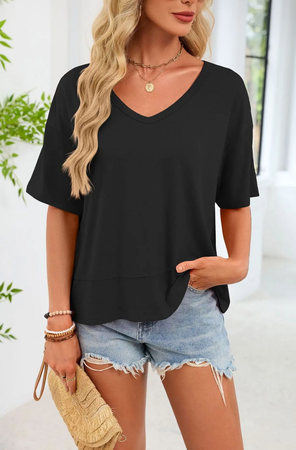Oversized casual T-shirt