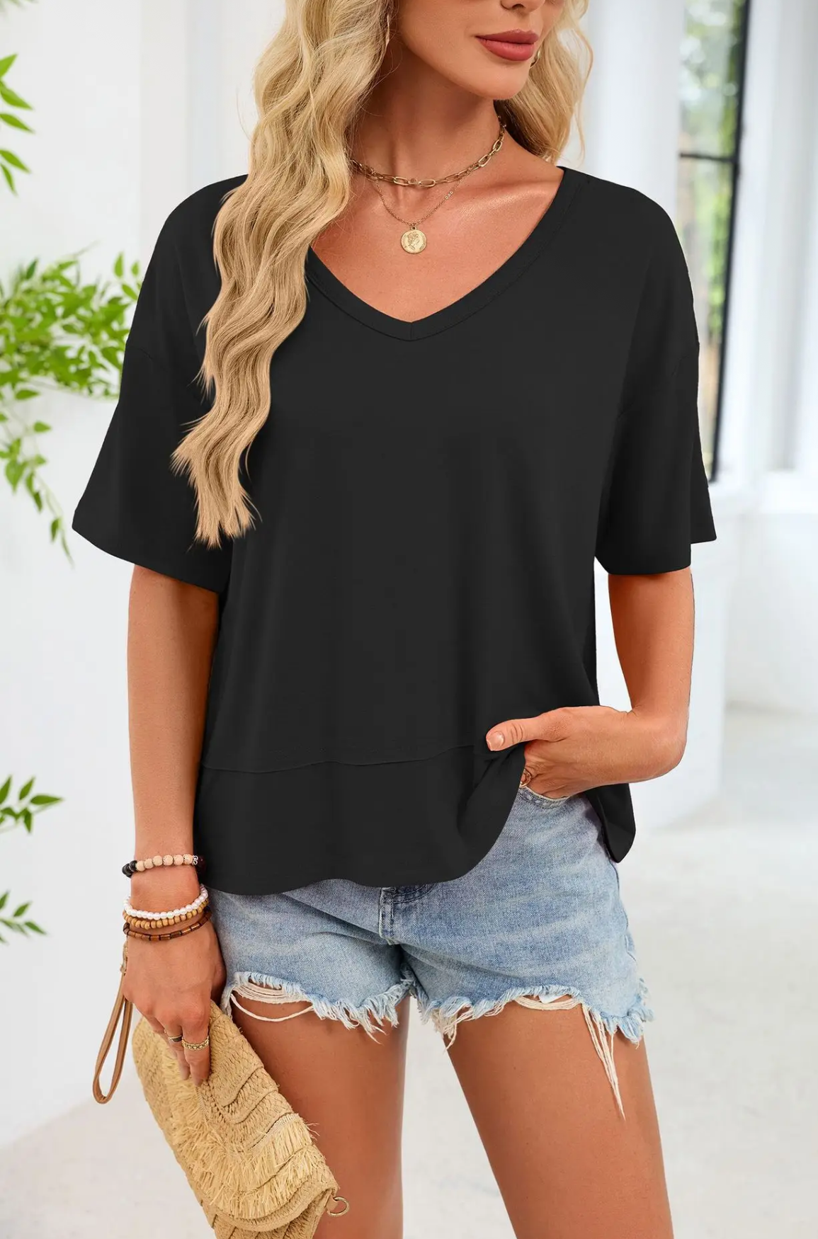 Oversized casual T-shirt