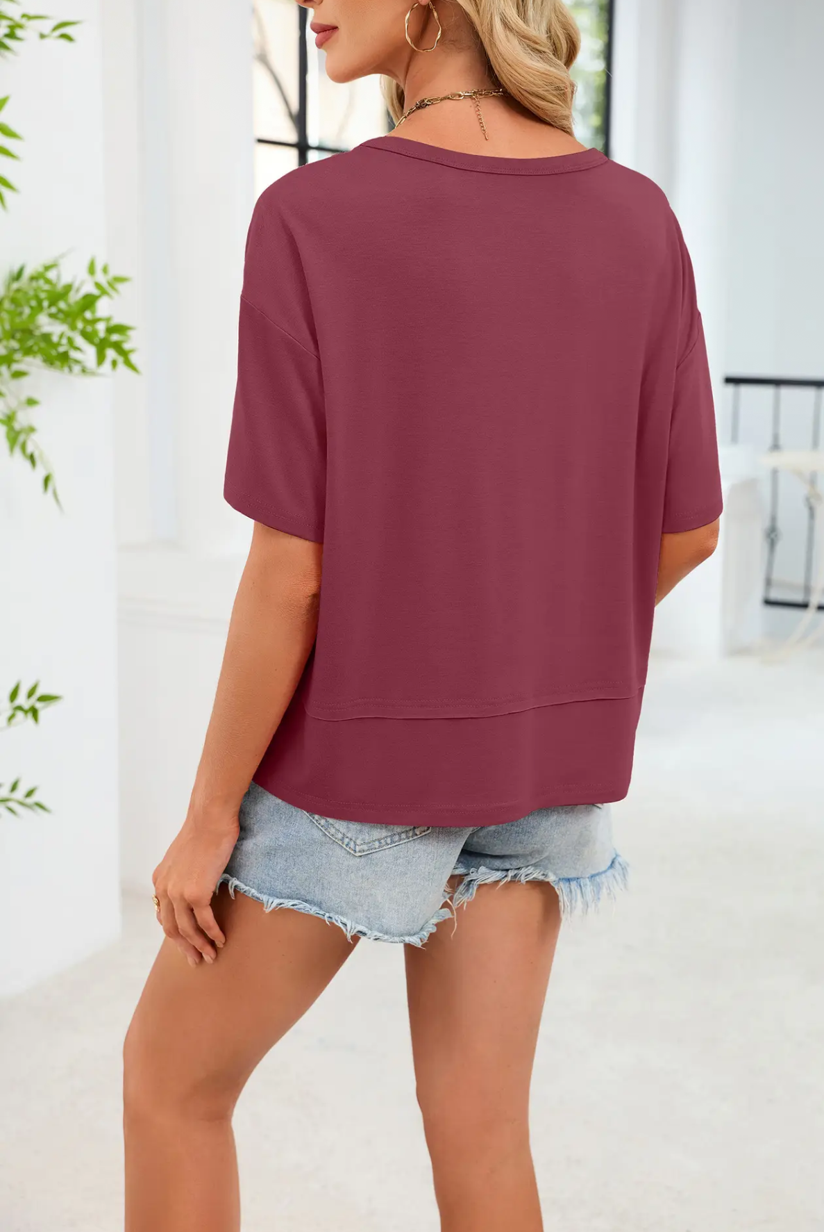 Oversized casual T-shirt