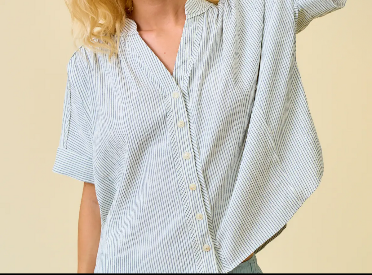 Stripe button down
