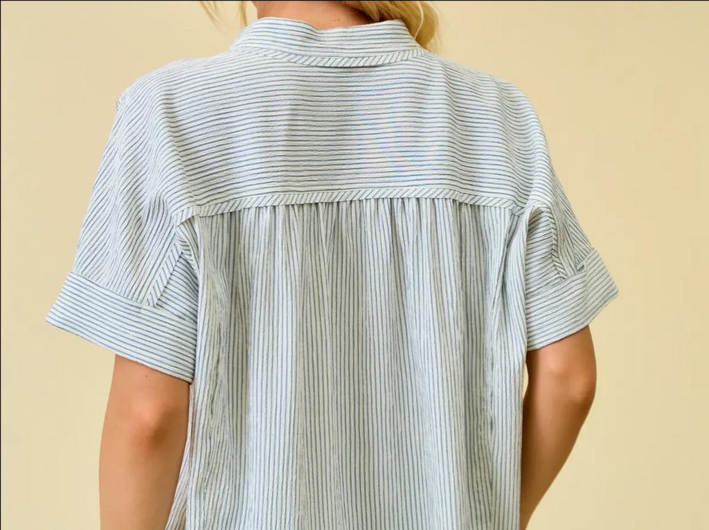 Stripe button down