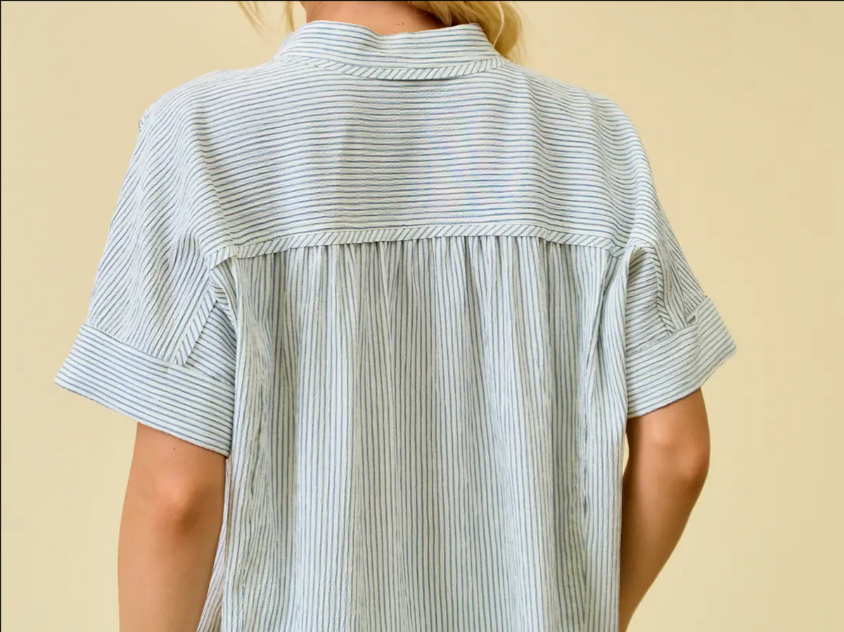 Stripe button down