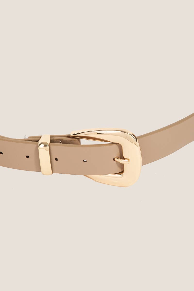 Leather Belt: